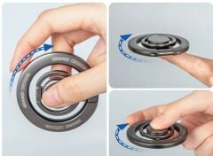 Magsafe Özellikli Metal Fidget Spinner Telefon Yüzük Tutucu