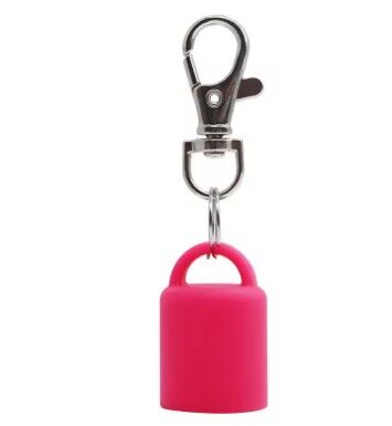 Taşınabilir Silikon Dudak Balsamı Anahtarlık