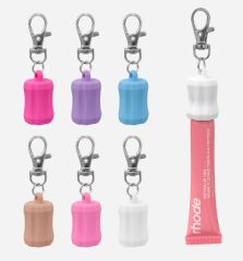 Taşınabilir Silikon Dudak Balsamı Anahtarlık