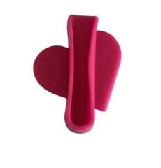 Kalp Şeklinde Silikon Vakumlu Telefon Kılıfı