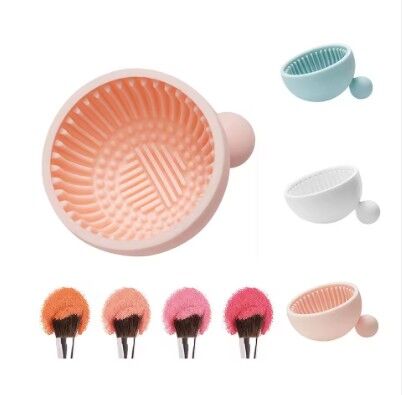 Silikon Makyaj Fırçası Temizleme Kasesi