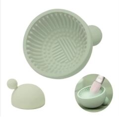 Silikon Makyaj Fırçası Temizleme Kasesi