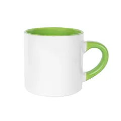 Porselen Nescafe Kulbu ve İçi Renkli Kupa Bardak Kutulu - Logo Baskılı