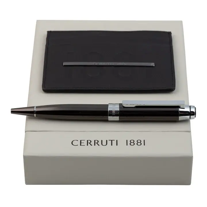 Cerruti 1881 - Set (Tükenmez Kalem ve Kartlık)