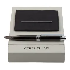 Cerruti 1881 - Set (Tükenmez Kalem ve Kartlık)