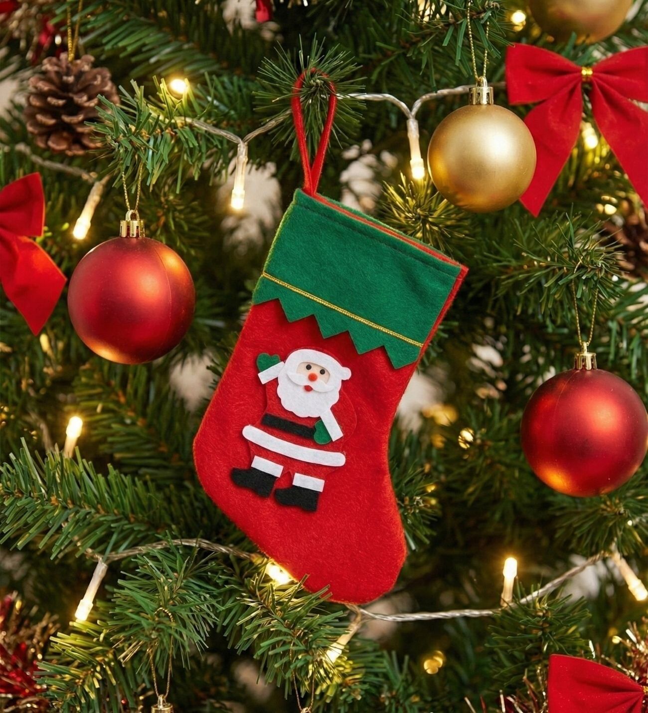 Yılbaşı Hediye Kese Çorap