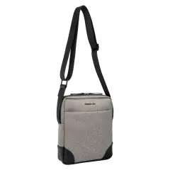 Cerruti 1881 - Holborn Muhabir Çantası - Açık Gri