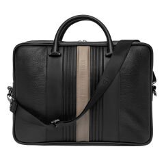 Cerruti 1881 - Delano Taupe Evrak Çantası - Siyah