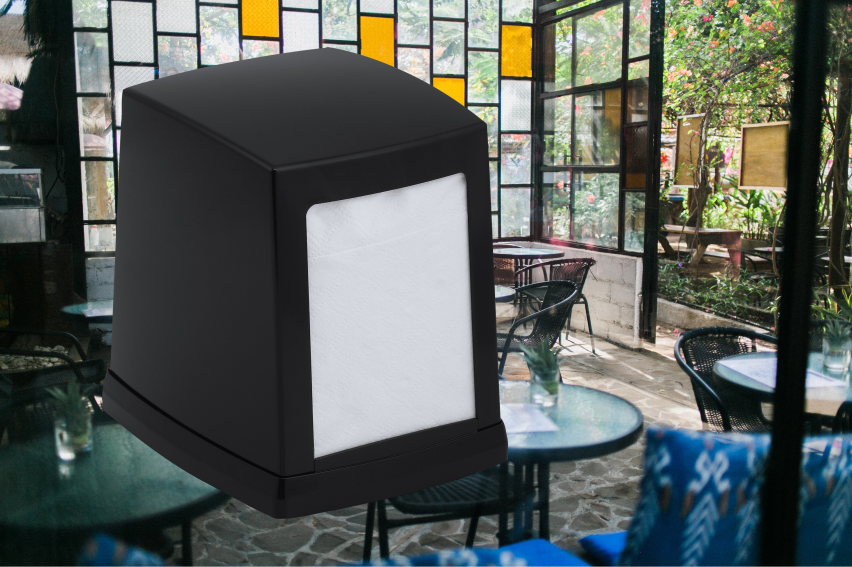 Peçete Dispenseri Avrupa Standardı (Siyah)