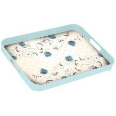 Melodi Tepsi Dekorlu Dikdörtgen Büyük