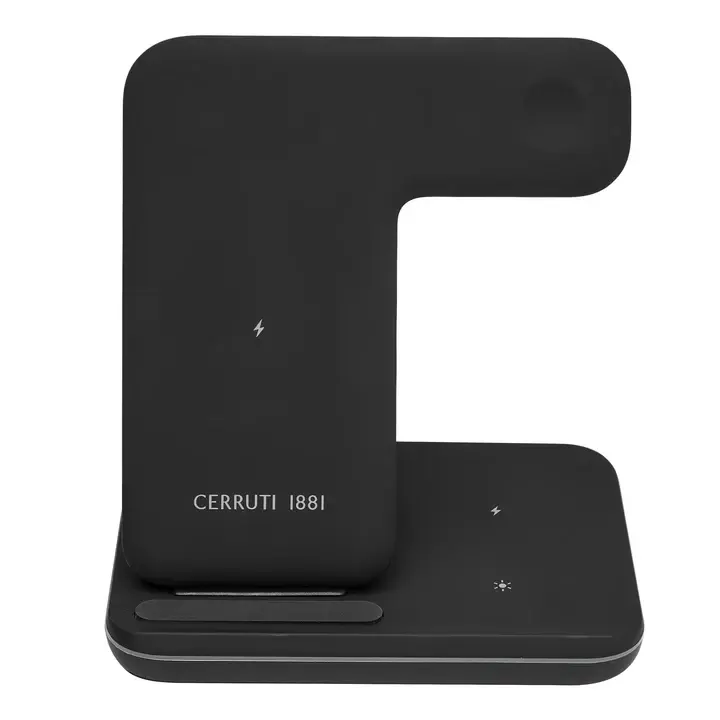 Cerruti 1881 - Mesh Kablosuz Şarj Cihazı - Siyah