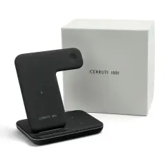 Cerruti 1881 - Mesh Kablosuz Şarj Cihazı - Siyah