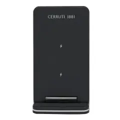 Cerruti 1881 - Block Kablosuz Şarj Cihazı - Siyah