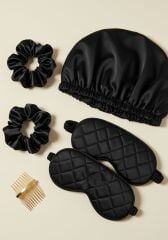 Saten Uyku Göz Seti