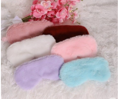 Peluş Uyku Göz Bandı