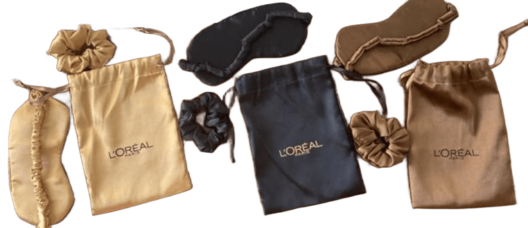 Saten Uyku Göz Bandı