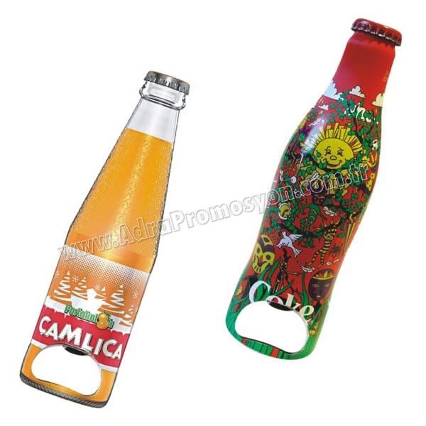 Promosyon Şişe Açacağı Magnetli - Metal Özel Tasarım