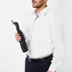 Cerruti 1881 - Mesh Cep Şemsiyesi - Siyah