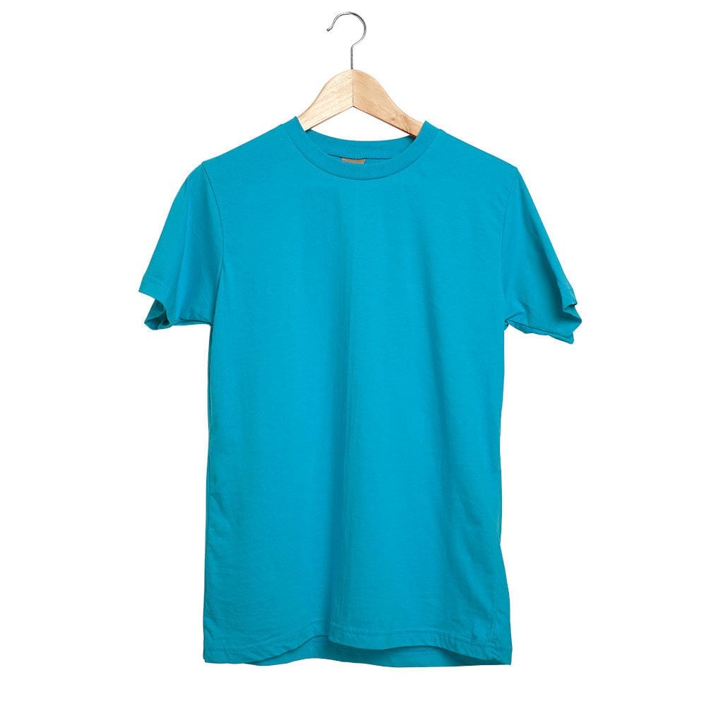 Gardenya Turkuaz L Sıfır Yaka Tişört