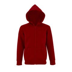 Kapşonlu Fermuarlı Sweatshirt