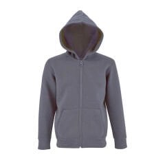 3 İplik Kaliteli Kapüşonlu Fermuarlı Sweatshirt