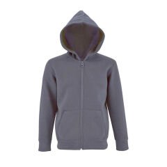 Kapşonlu Fermuarlı Sweatshirt
