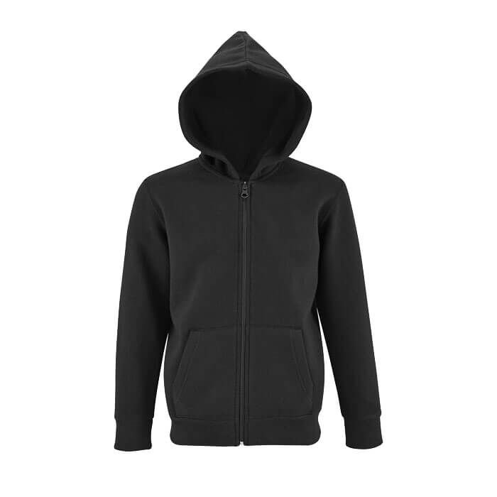Kapşonlu Fermuarlı Sweatshirt