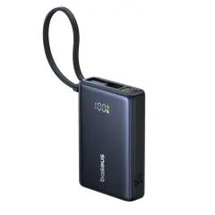 Baseus Picogo Power Bank 45W 10000mAh Dahili Kablolu