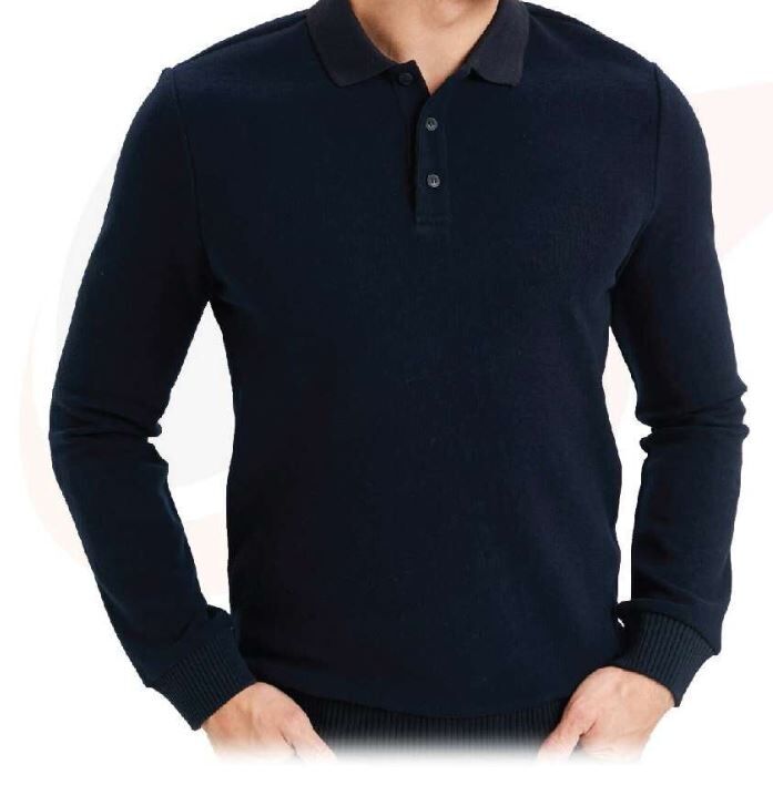 Polo Yaka Sweatshirt