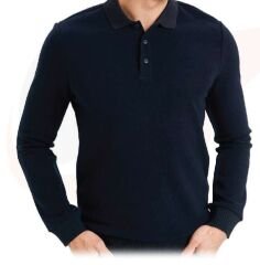 Polo Yaka Sweatshirt