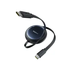Baseus Nomos Geri Çekilebilir USB-C Kablosu 100W 4.9ft