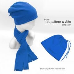 Kaliteli Polar Atkı ve Bere Takımı