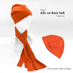 Kış Promosyon Ürünü Atkı ve Bere Takımı