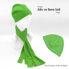 Kış Promosyon Ürünü Atkı ve Bere Takımı