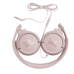 JBL T500 Kulak Üstü Mikrofonlu Kulaklık Pembe