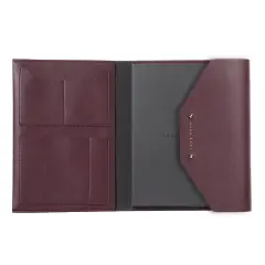 Hugo Boss - A5 Konferans Klasörü Elegance Bordo