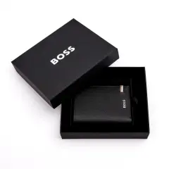 Hugo Boss - Para Cüzdanı Dikey Kapaklı Ikonik Black