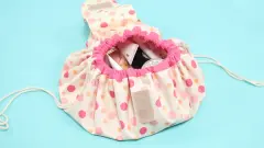 Yuvarlak Büzgülü Makyaj Çantası