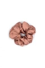 Nar Çiçeği Saten Dev Simit Toka, Saç Tokası, Saç Aksesuarı