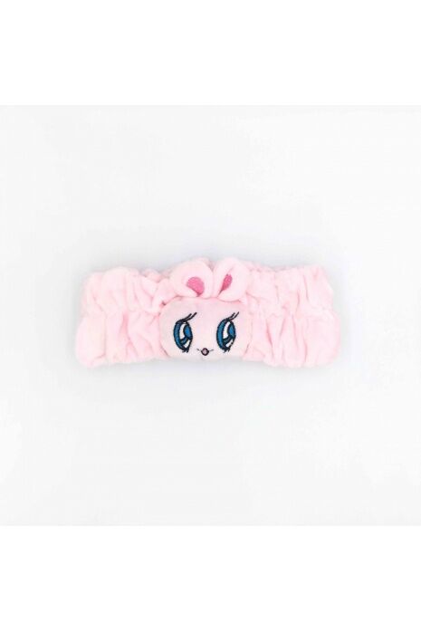 Tavşanlı Rengi Peluş Çocuk Saç Bandı