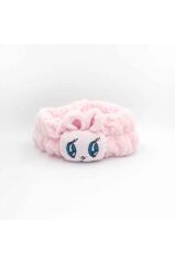 Tavşanlı Rengi Peluş Çocuk Saç Bandı