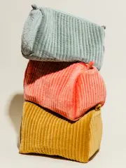 Kadife  Kozmetik Çantası