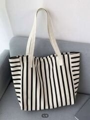 Kanvas Plaj Çantası