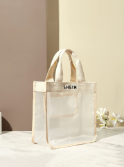 File Kanvas Karışımı El Çantası