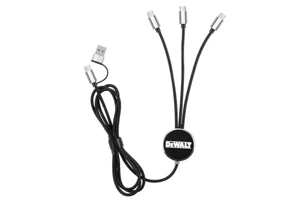 Uzun Led Işıklı Şarj Kablosu