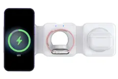 Katlanabilir Manyetik Çoklu Kablosuz Şarj Standı