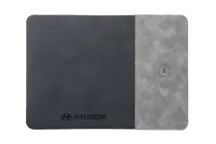 15W Kablosuz Hızlı Şarj Özellikli Deri Mouse Pad