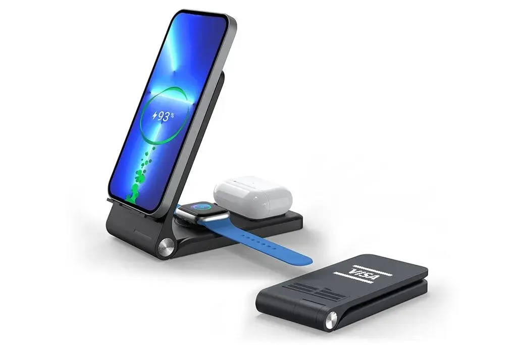 Telefon, Saat & Kulaklık için Kablosuz Şarj Standı