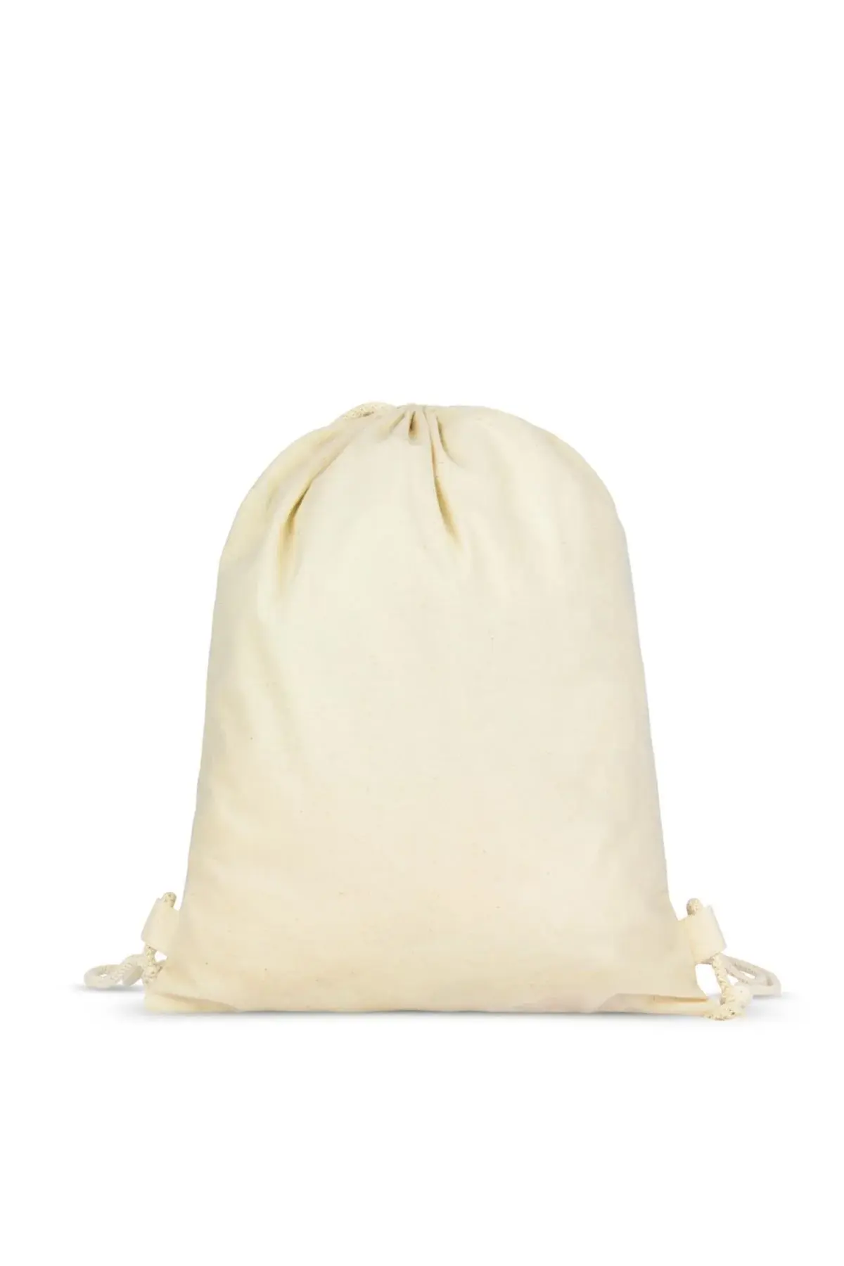 Ağzı Büzgülü Ham Bez Sırt Çantası