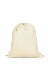 Ağzı Büzgülü Ham Bez Sırt Çantası | 40x50cm (Baskısız)